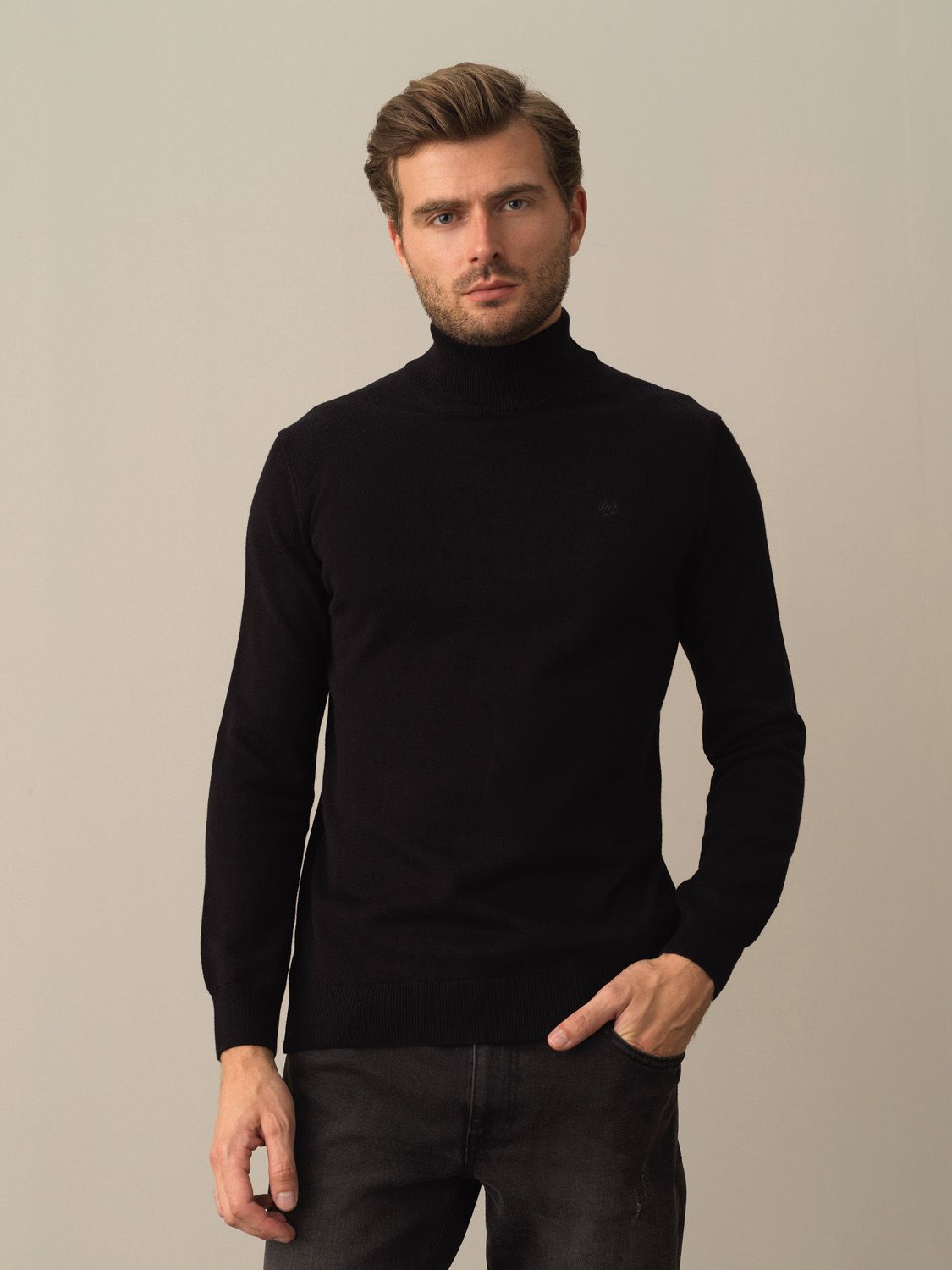 18480-siyah свитер MCL 
